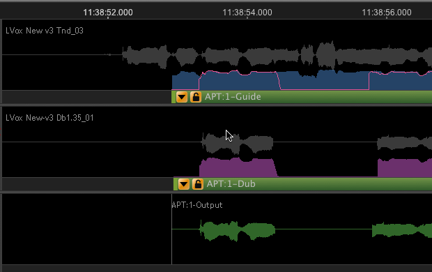 Setting APT start at audio start